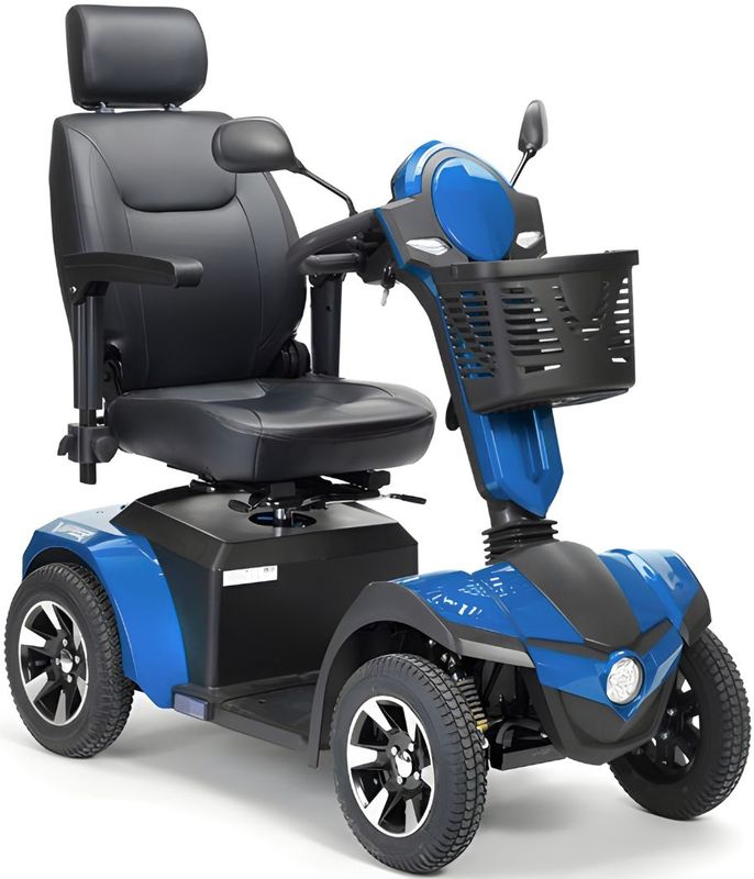 Scootmobiel Mercurius 4 LTD blauw