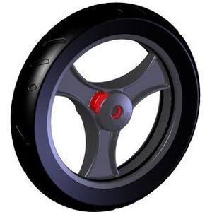 TOPRO Soft Voorwiel (PU) - Geschikt voor Odyssé & Troja 2G
