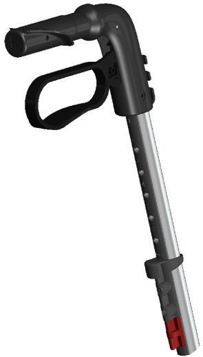 Topro Duwstang Compleet met Handvat, Links, Extra Small (X) 25 mm