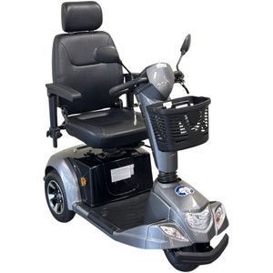 Vermeiren Carpo 3D Scootmobiel – Luxe en Wendbaarheid 3-Wiel Design - Antraciet 15 km/u | Gebruikt