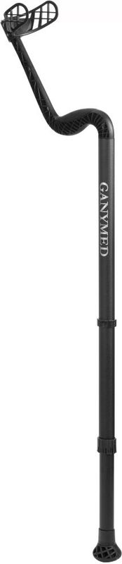 Ossenberg - GANYMED - Onderarmhulp - Zwart - Hoogte Verstelbare Onderarmsteun - Tot 120 kg