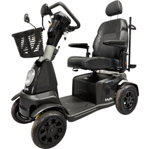 Excel Galaxy Plus 4 Scootmobiel – Zwart (2024) – Zo Goed Als Nieuw – Slechts 17 km