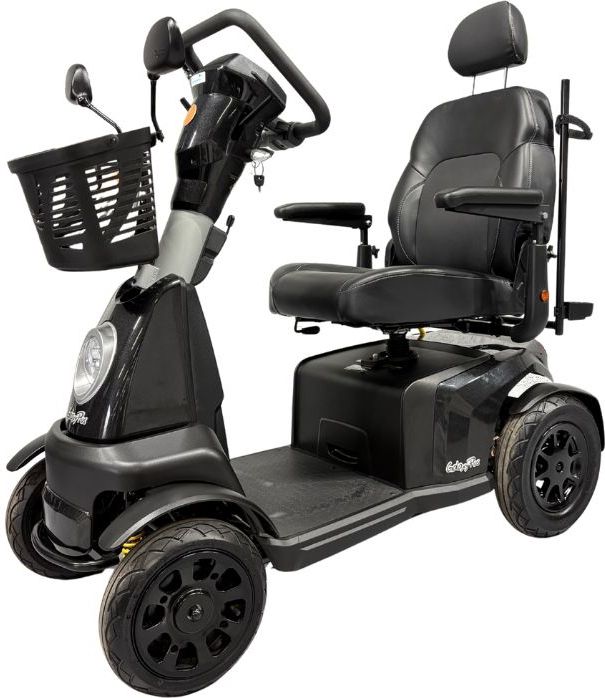 Excel Galaxy Plus 4 Scootmobiel – Zwart (2024) – Zo Goed Als Nieuw – Slechts 17 km