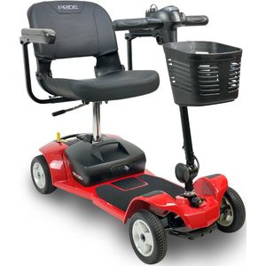 Pride Go Go Ultra X Scootmobiel &ndash; Demontabel, 4-wiel - Rood