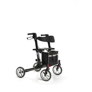 Rollator Vermeiren Quava lichtgewicht carbon grijs