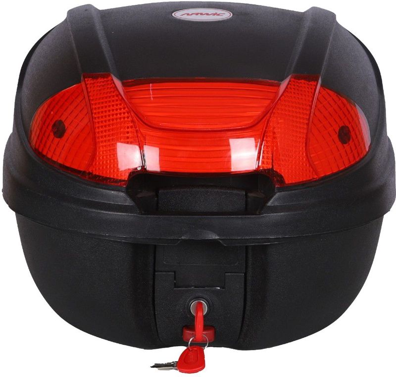 Koffer scootmobiel 32L - Zwart met houder