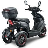 IVA T3 2.0 &ndash; Stijlvolle en Veilige Elektrische Driewielscooter 30 km/u - Matgrijs