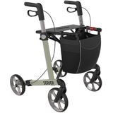 Rehasense Server Rollator – Inclusief Zachte Banden & Rugband - Champagne L