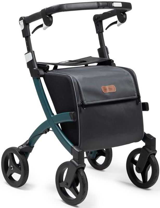 Rollz - Flex 2 - Rollator - Jungle Green - Classic Remmen