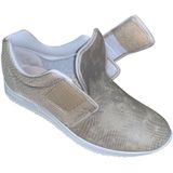 MSF Comfortschoen Sanne - beige, dames maten 36 - 43