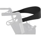 Rehasense - Ruggordel - Zwart - Maat XL 86 cm voor Athlon HD Explorer en Server HD Rollator