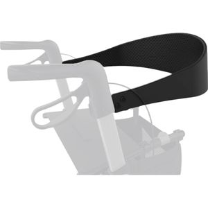 Rehasense - Ruggordel - Zwart - Maat XL 86 cm voor Athlon HD Explorer en Server HD Rollator