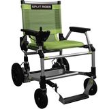 SplitRider - Lichtste Elektrische Rolstoel - Zilver/Groen