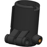 Handgreephouder grijs TOPRO Olympos ATR - Rechts