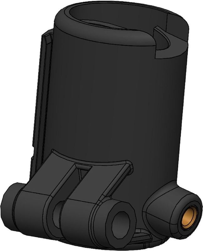 Handgreephouder grijs TOPRO Olympos ATR - Rechts