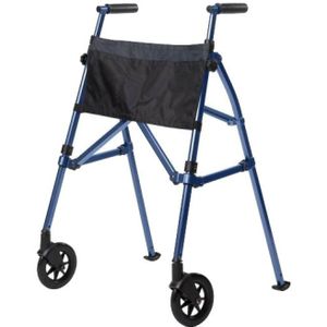 Looprek met 2 wielen blauw