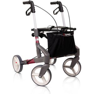 TOPRO Troja Original Lichtgewicht Rollator - Rood Extra Small