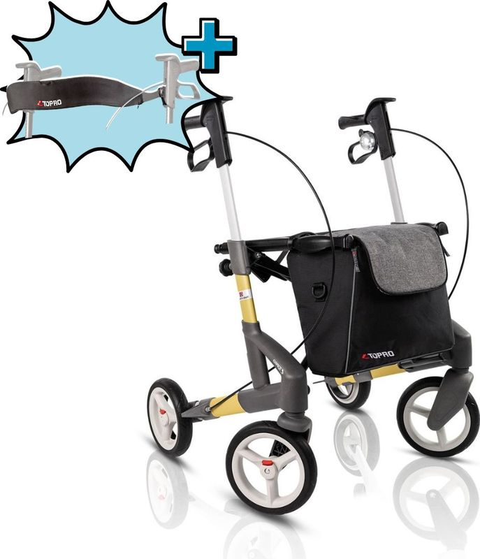 rollator TOPRO Troja 5G geel small