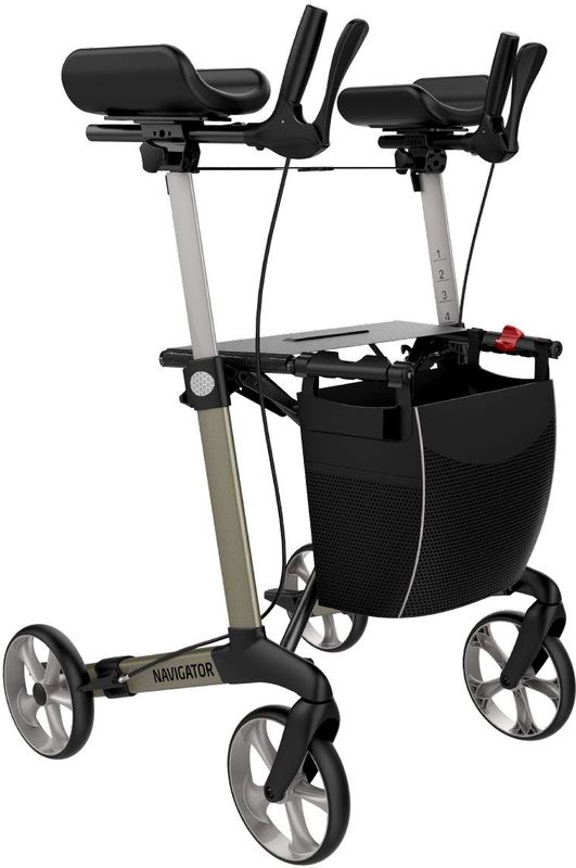 Rollator Rehasense Navigator met armschalen