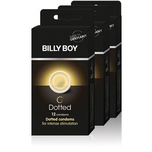 Billy Boy - Dotted - Condooms met ribbels en noppen
