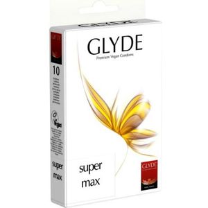 Glyde - Super Max - XXL vegan condooms - 10 stuks