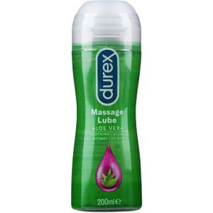 Durex - Massage 2in1 glijmiddel - Aloë Vera - 200 ml