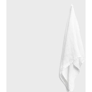 Yumeko handdoek gewassen linnen wafel wit 50x100 - 1 st - Biologisch & ecologisch