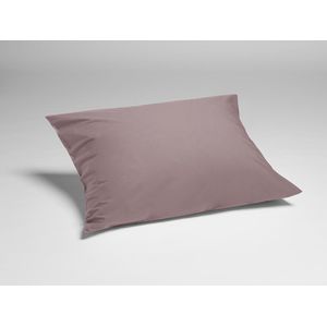 Yumeko Kussensloop Percal Mauve 60x70 - Bi - Eco & Fairtrade - 1 Stuk