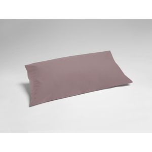 Yumeko kussensloop percal mauve 40x80 - Bio, eco & fairtrade - 1 stuk