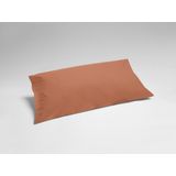 Yumeko kussensloop percal terracotta 40x80 - Bio, eco & fairtrade - 1 stuk