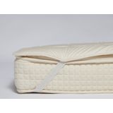 Yumeko Onderdeken Wol 90x200 Beige - Eco, Bio & Fairtrade