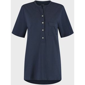 Yumeko Pyjama T-shirt Jersey Katoen L Blauw - Eco, Bio & Fairtrade