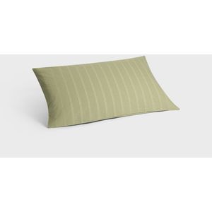 Yumeko Kussensloop Seersucker Katoen 40x80 Groen - Eco, Bio & Fairtrade
