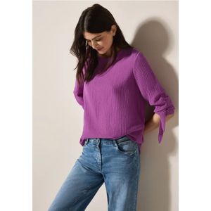 Cecil Dames Mousseline blouse in Pink, Gr: L