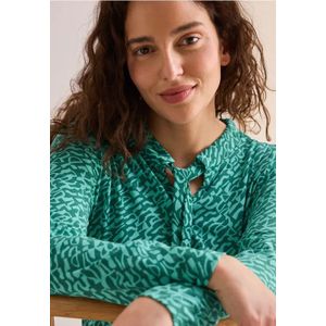 Cecil Dames Tuniekachtig shirt in Groen, Gr: XXL