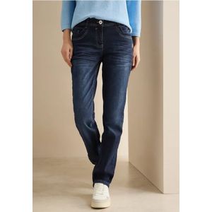 Cecil Dames Slim Fit jeans in Blauw, Gr: 25