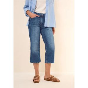 Cecil Dames 3/4 spijkerbroek in Blauw, Gr: 25