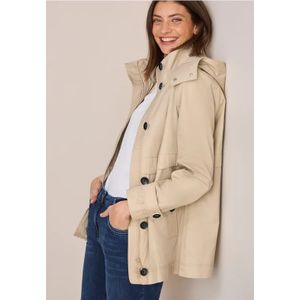 Cecil - B202030 - Midi Trenchcoat - Lichte Karamel - Dames
