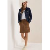 Cecil - Velours Rok - Bruin - Dames