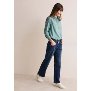 CECIL - Gestreepte Overhemdblouse - Blouse - Multicolor - Katoenmix