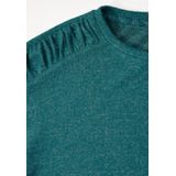 Cecil - B322492 - T-shirt - Petrol Groen - Lange Mouwen
