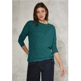 Cecil - B322492 - T-shirt - Petrol Groen - Lange Mouwen