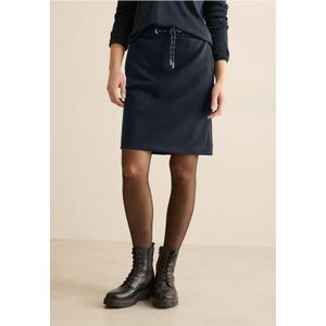 Cecil Dames Gestructureerde rok in Blauw, Gr: L