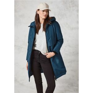 Cecil Dames Gevoerde trenchcoat in Blauw, Gr: XXL
