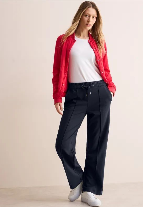 Cecil - Rechte Broekspijpen - Blauw - Dames