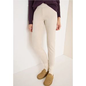 Cecil Dames Legging van velours in Beige, Gr: L