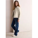 Cecil - Lichtgewicht Jas - Gewatteerd Patroon - Overhemdkraag - Zijzakken - Trekkoord