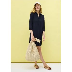 Cecil Dames Blouse jurk in Blauw, Gr: XS