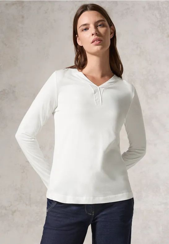 Cecil - Tuniekshirt - Wit - Dames - XXL