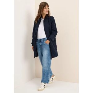 Cecil Dames Lange gewatteerde blouson in Blauw, Gr: L